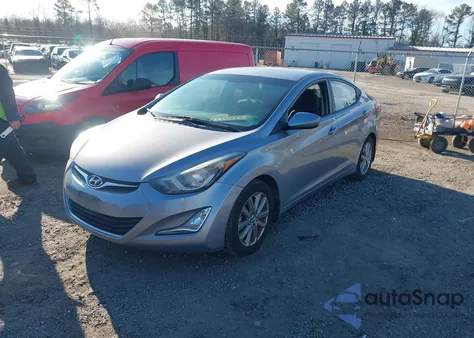 2015 Hyundai Elantra Se z USA, uszkodzony, nr VIN 5NPDH4AE5FH558403